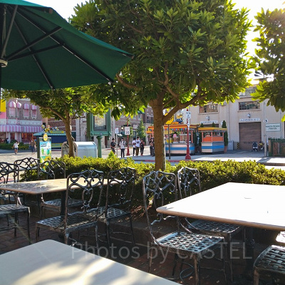 ルイズNYピザパーラーのテラス