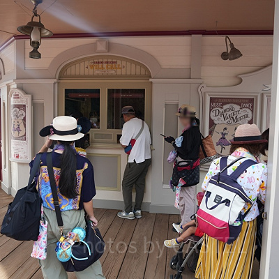 ザ・ダイヤモンド・バラエティマスター：予約をしていても当日の受付は必須