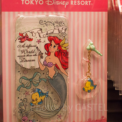 『リトル・マーメイド』スマホケース＆イヤホンジャックセット