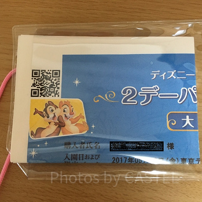 ディズニーeチケットに丁度いいケース