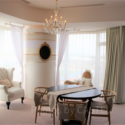 プレミアビュースイートには大きな窓が！