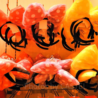 ミニーのリボンと同じカチューシャ