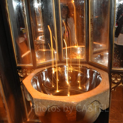 ダンブルドア校長の部屋にある「憂いの篩（ふるい）」