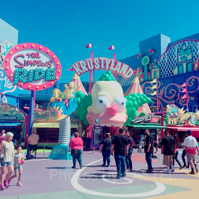 シンプソンズの3Dライド