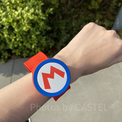 装着した時のサイズ感・ベルトの太さはこんな感じ