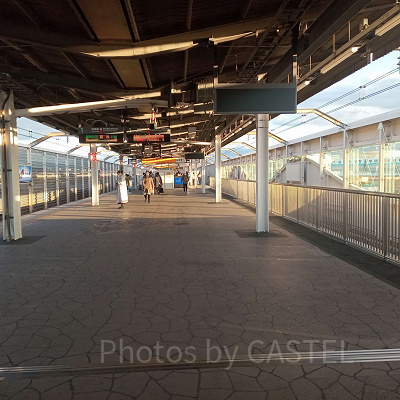 舞浜駅の構造も混雑理由の1つ
