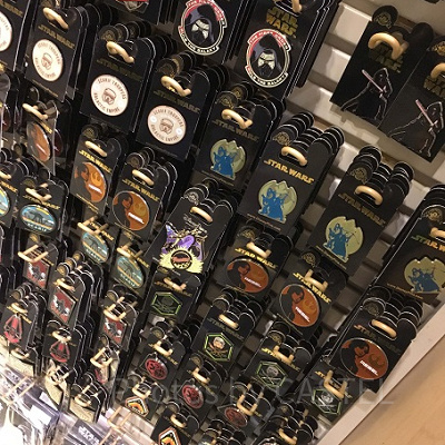 スターウォーズのピンだけでこんなにたくさんあります！