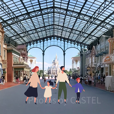 小学生の子連れディズニーの持ち物