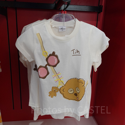 ティムTシャツ　(ホワイト・キッズ)