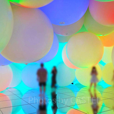 チームラボお台場と豊洲の所要時間の違い