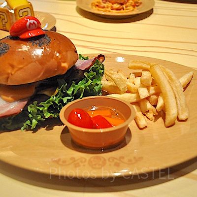 キノピオカフェ/マリオバーガー~ベーコン&チーズ~