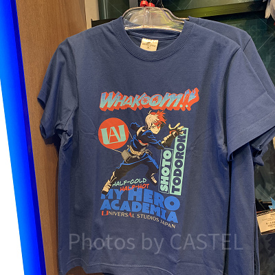 轟Tシャツ（USJ×ヒロアカグッズ）