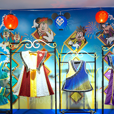 東京ディズニーリゾート アンコール! ザ・モーメンツ展：爽涼鼓舞のコスチューム