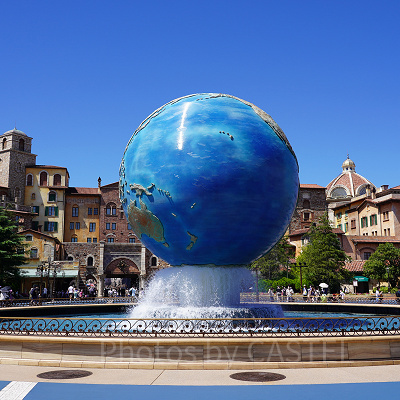 東京ディズニーシー 地球儀