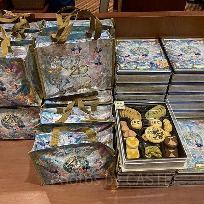 東京ディズニーシー20周年デザインのクッキー