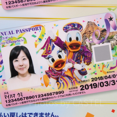 東京ディズニーシー年間パスポート（2018年3月1日（木）～2019年3月25日（月）限定）