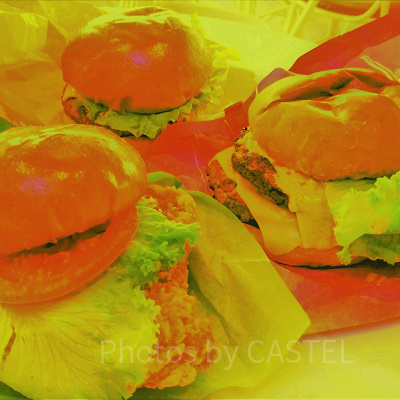 トゥモローランド・テラスのバーガーメニュー