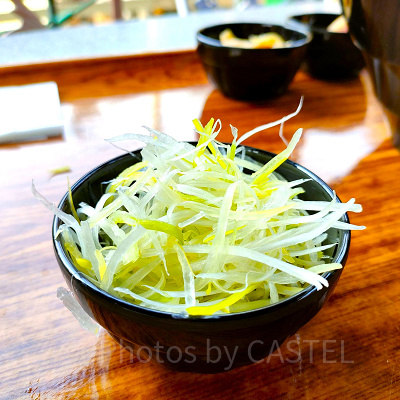 チャイナボイジャーのトッピング：白髪ねぎ