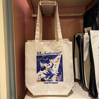 トートバッグ(ディズニーランド42周年グッズ)