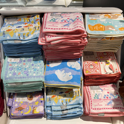今治タオルハンカチ（アクアパーク品川グッズ）