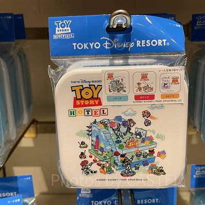 トイ・ストーリーホテルグッズ:シール容器セット