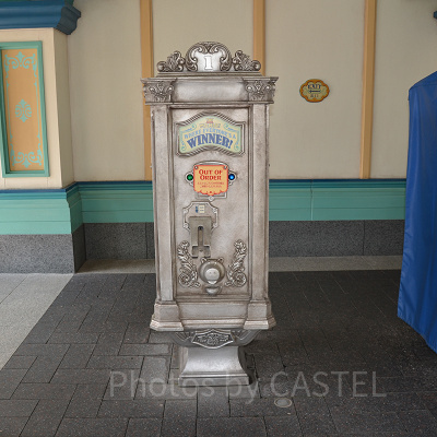 トイストーリー・マニア！のファストパス発券機