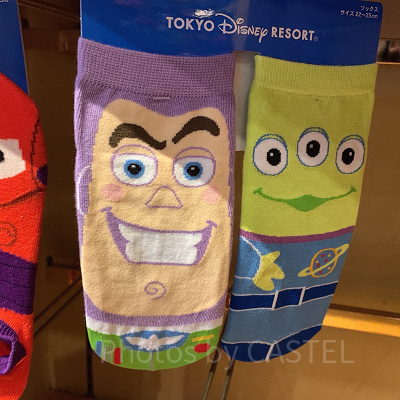 トイストーリーの靴下