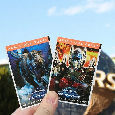 トランスフォーマー（絵柄）のUSJチケット