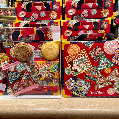 トラベルバッグ風紙箱クッキー