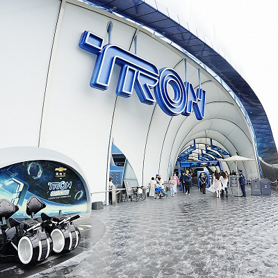 トロン・ライトサイクル・パワー・ラン：入り口