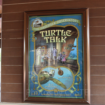 タートル・トークのアトラクションポスター