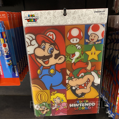 下敷き（マリオ全員集合）