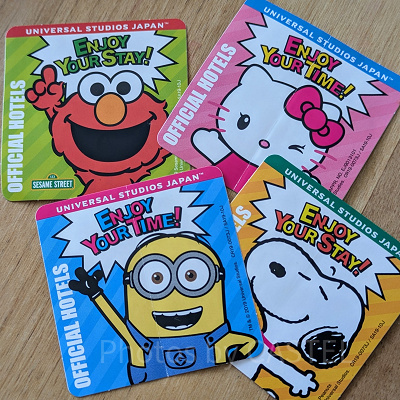 ユニバのオフィシャルホテル限定シール