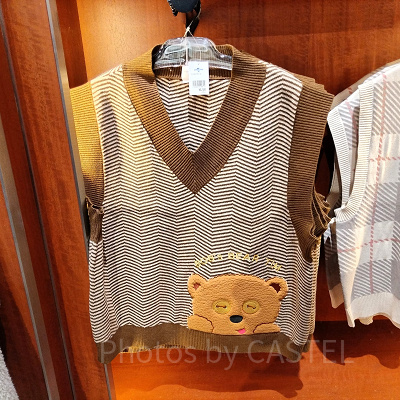 ユニバ冬グッズ：ティムのベスト