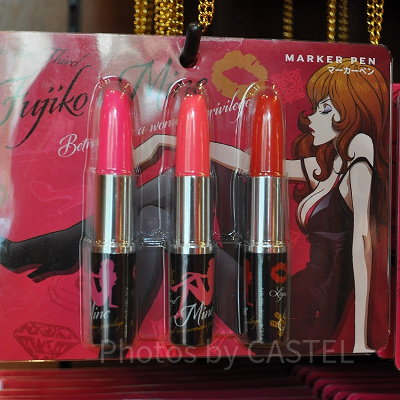 ユニバーサルクールジャパン2019　ルパン三世　峰不二子リップ型マーカーペン