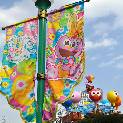 ユニバーサル イースターの飾り付け