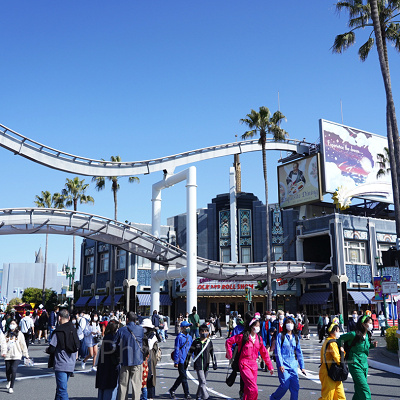 ユニバ4月混雑レポ:アトラクション
