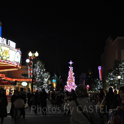 ユニバのクリスマスツリー（2019年）