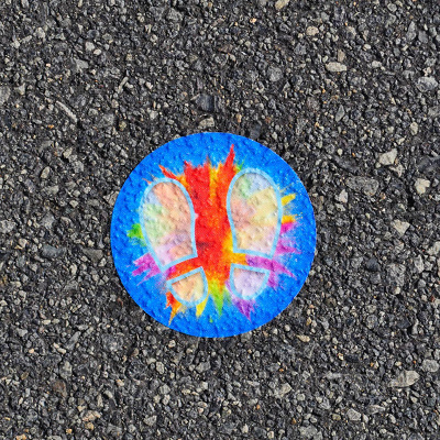 ユニバの足元マーク