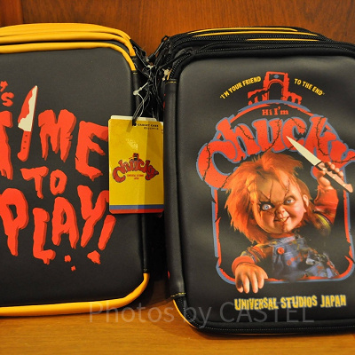 ユニバハロウィン2022グッズ：チャッキーのガジェットケース