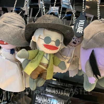 ユニバハロウィン2022グッズ:四貴族マスコットキーチェーン