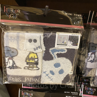 ユニバハロウィン2022グッズ：ミニタオル
