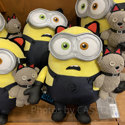 ユニバハロウィン2022グッズ：ぬいぐるみ（ミニオン＆ティム）