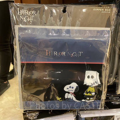 ユニバハロウィン2022グッズ:ジッパーバッグ
