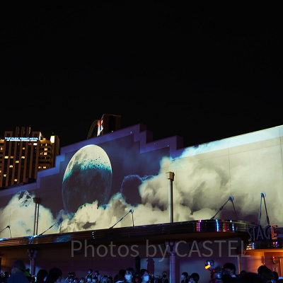 ユニバ(USJ)ハロウィン2022:プロジェクションマッピング