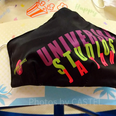 ユニバーサルスタジオジャパンのロゴマスク