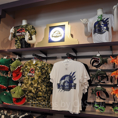 ユニバーサルスタジオセレクトのジュラシックパークコーナー／USJ