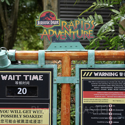 ユニバーサルスタジオシンガポール(USS)：基本的に待ち時間が短い！