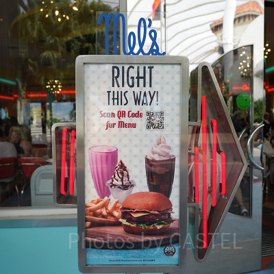 ユニバーサルスタジオシンガポール(USS):メルズ・ドライブイン