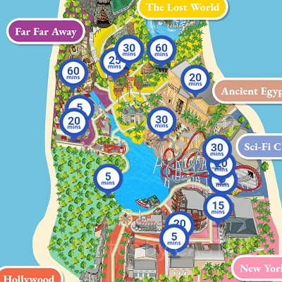 ユニバーサルスタジオシンガポール(USS)：公式アプリ